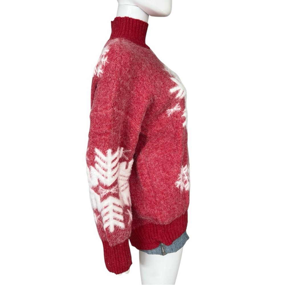 AND THE WHY holiday snowflake sweater 1X/2X, 2X/3X Combo size - Picture 10 of 14